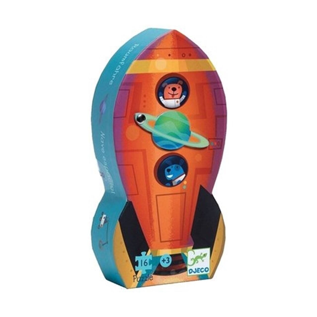 Djeco Dekoratif Puzzle 16 Parça/ Spaceship