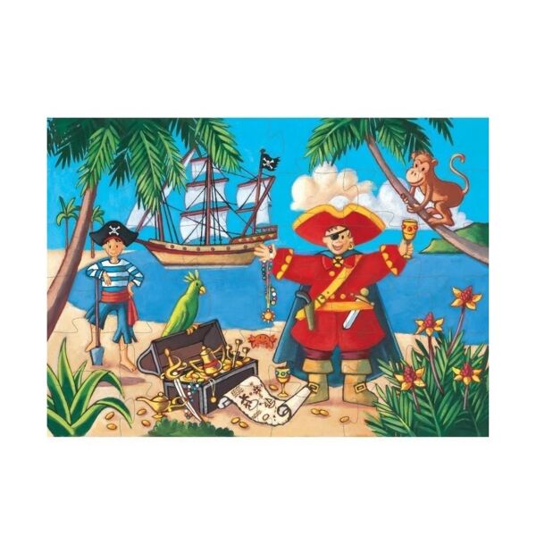 Puzzle 36 Parça/ The Pirate And His Treasure
