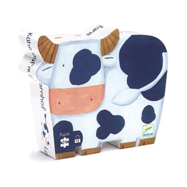 Puzzle 24 Parça / The Cows On The Farm