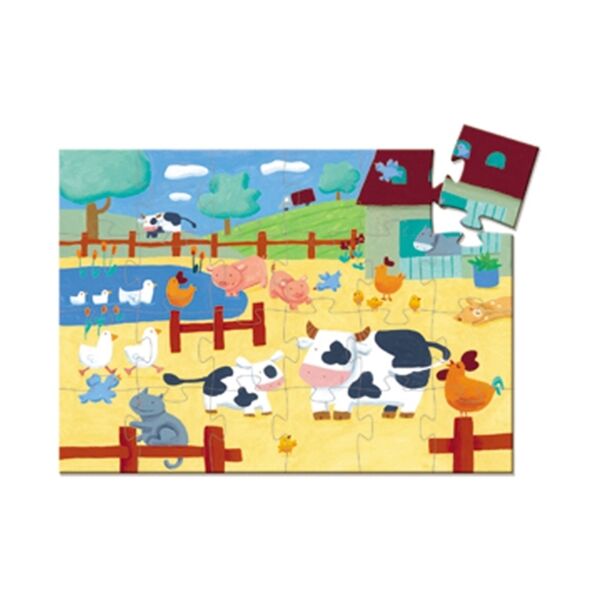 Puzzle 24 Parça / The Cows On The Farm