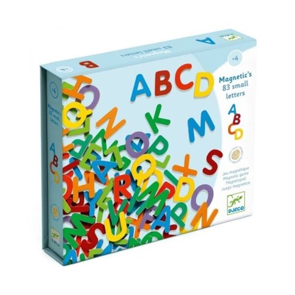 Djeco Mıknatıslı Oyunlar / 83 Small Magnetic Lette