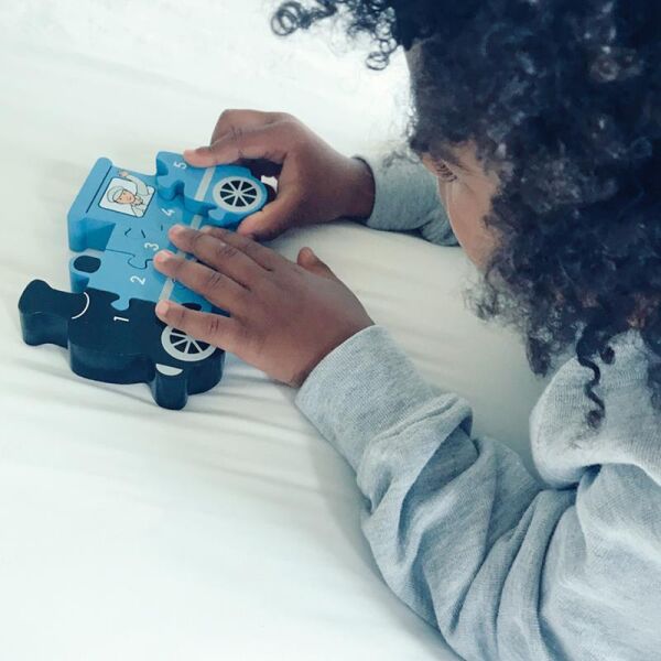 Lankakade Train 1-5 Jigsaw