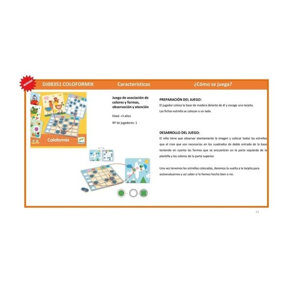 Djeco Hafıza Oyunları / Coloformix