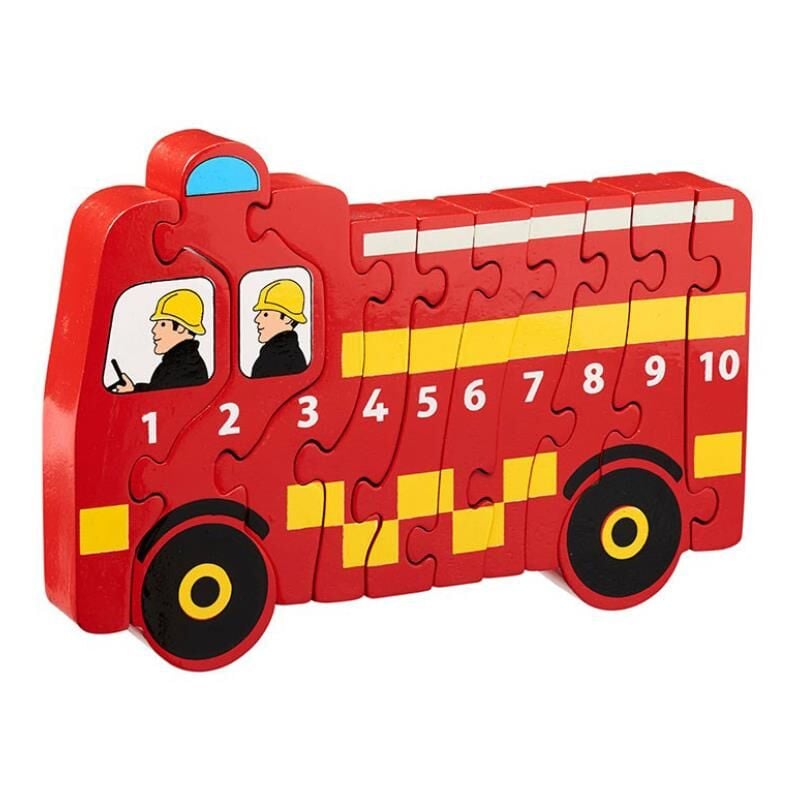 Lanka Kade Fire Engine 1-10 Jigsaw - Puzzle