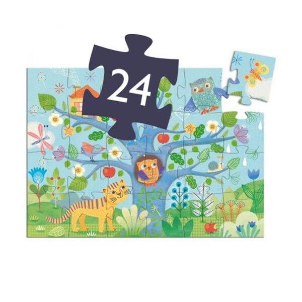 Djeco Puzzle Hello Owl 24 Parça