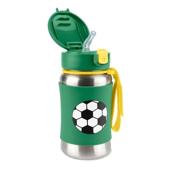 Skip Hop Pipetli Paslanmaz Çelik Suluk - Futbol