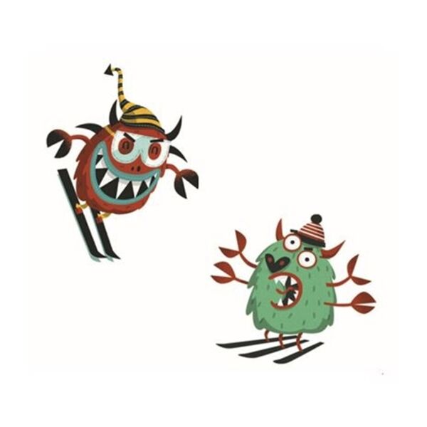 Djeco Kazıma Kartları / Glide, And Ride At Monster