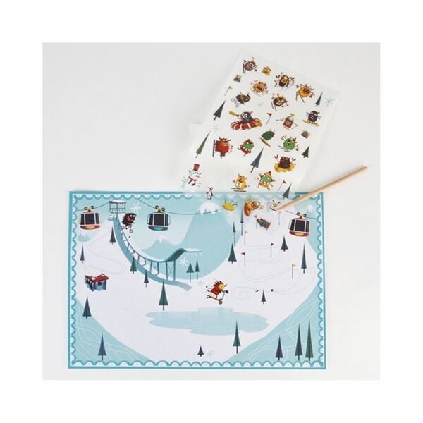 Djeco Kazıma Kartları / Glide, And Ride At Monster