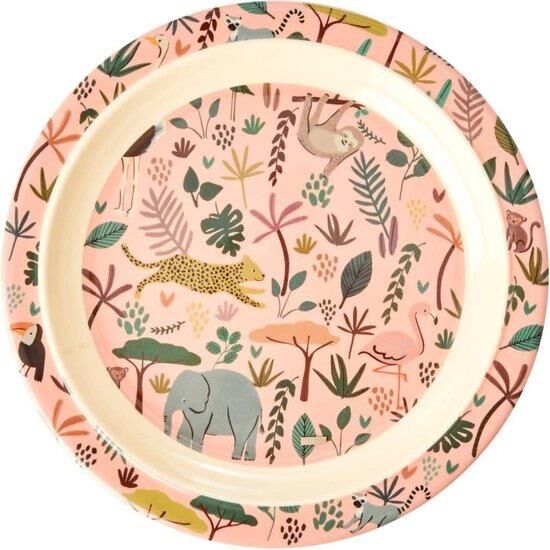 Melamin Çocuk Tabağı - Jungle