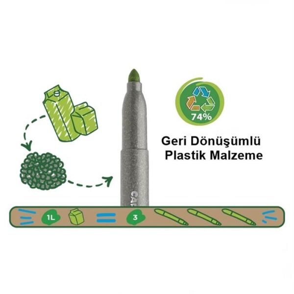 Carioca Ecofamily Joy Süper Yıkanabilir 12li