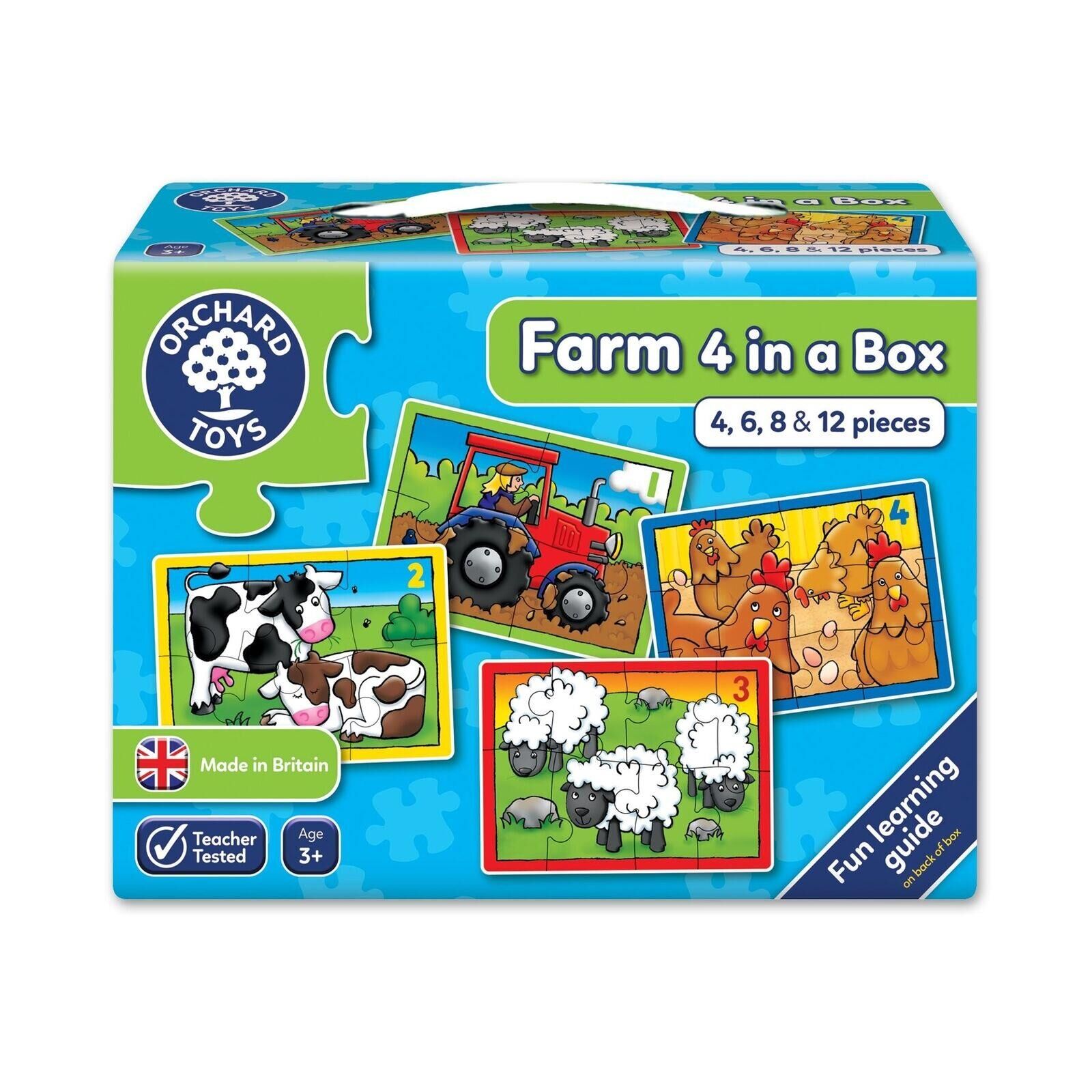 Orchard Farm Four in a Box 3 yaş+