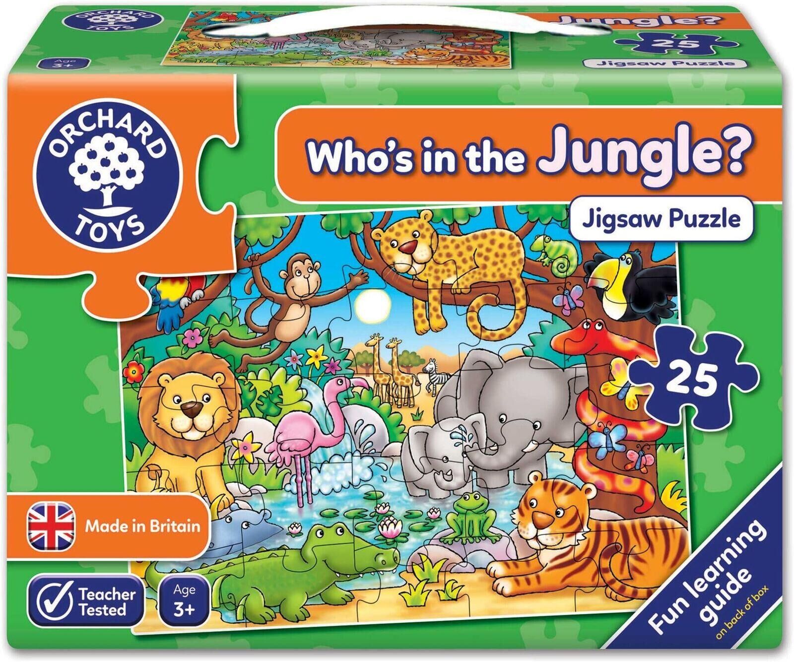 Who S In The Jungle 3 Yaş+