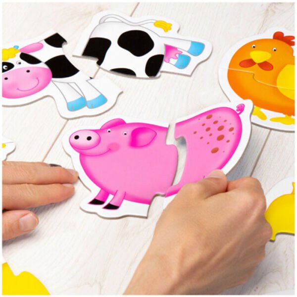 Galt Baby Puzzles Farm 2şer Parçalı 6 Yapboz