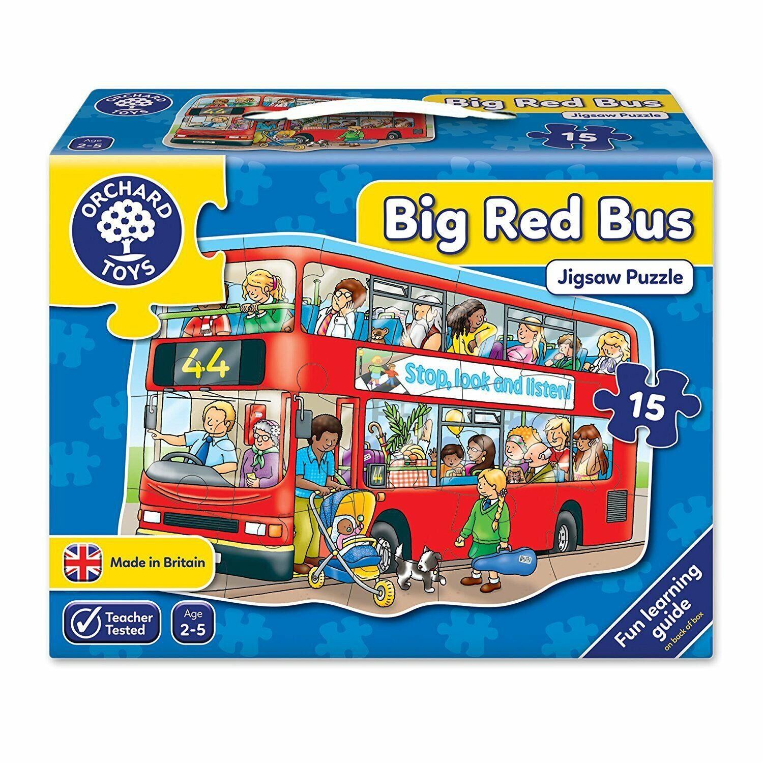 Orchard Big Red Bus 2 - 5 yaş