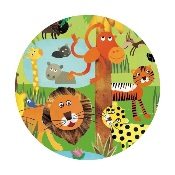 Djeco Klasik Puzzle 35 Parça /Jungle