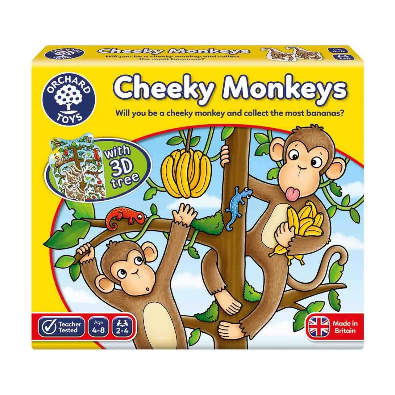 Orchard Cheeky Monkeys Game 4-8 Yaş
