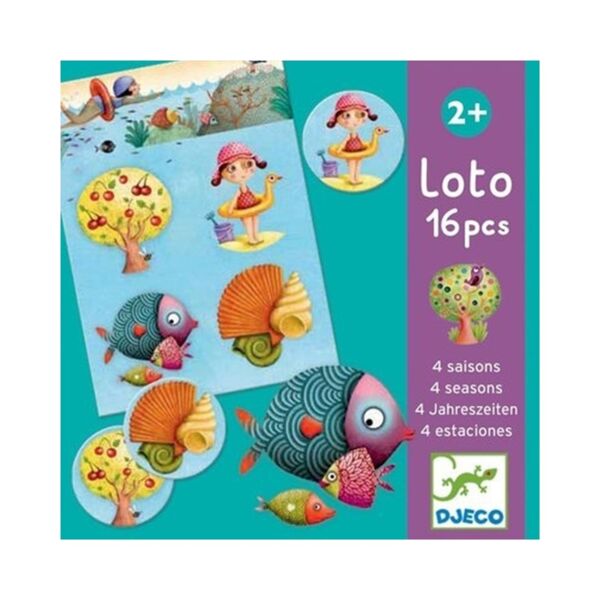Djeco Tombala Oyunları / Lotto 4 Seasons