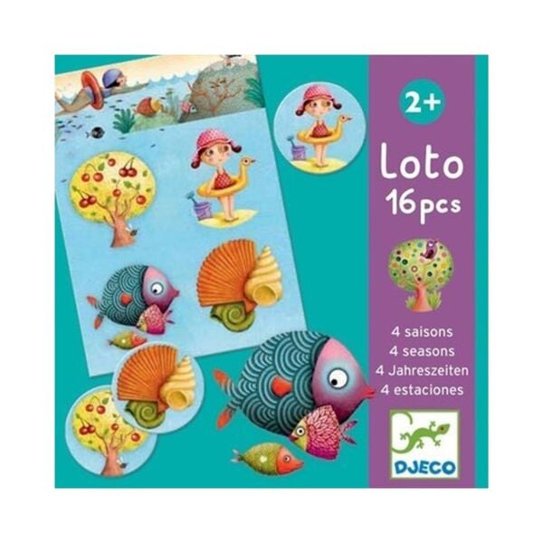 Djeco Tombala Oyunları / Lotto 4 Seasons