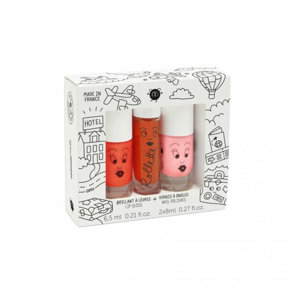 Nailmatic Dudak Parlatıcısı ve 2li Oje Set - Amazi