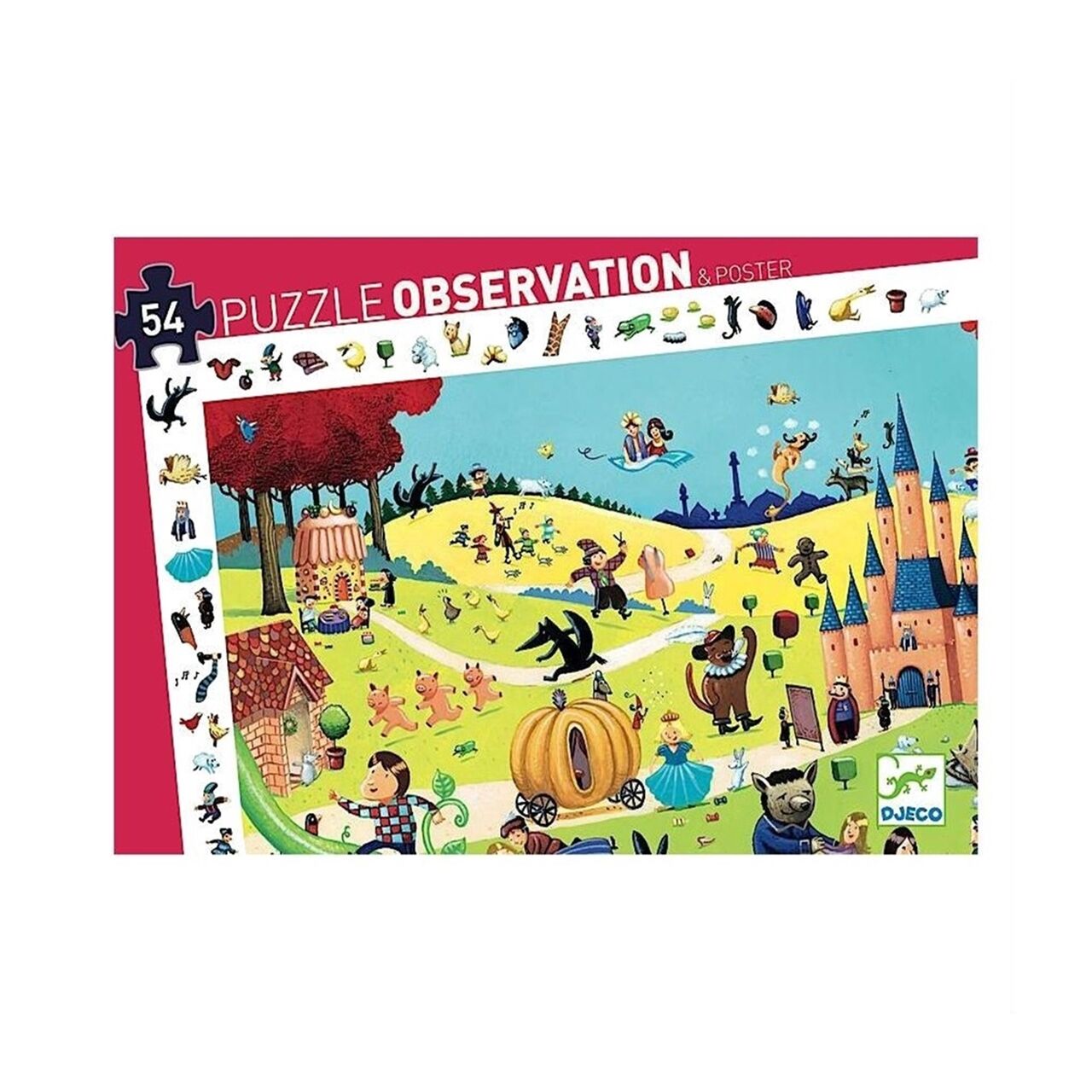 Djeco Klasic Puzzle 54 Parça / Tales