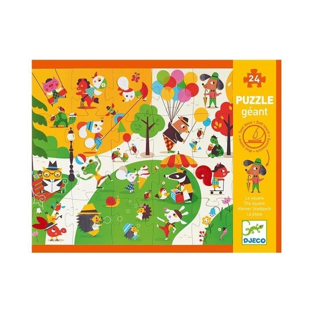 Djeco Flocky Puzzle / Square