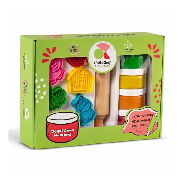 Childgen Oyun Hamuru Premium Set - Çiftlik