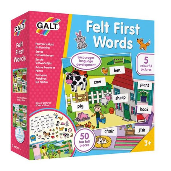 Galt Felt First Words - 3 Yaş