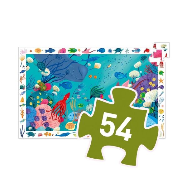 Djeco Klasik Puzzle 54 Parça / Aquatic