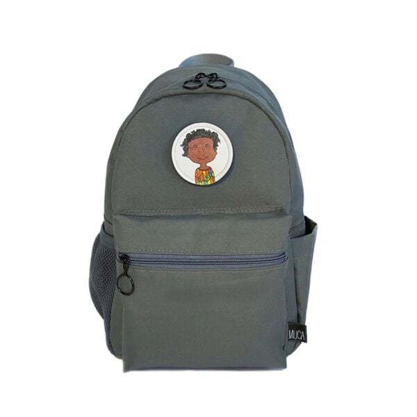 Muca Gogi Bloom Çocuk Okul Çantası - Gri