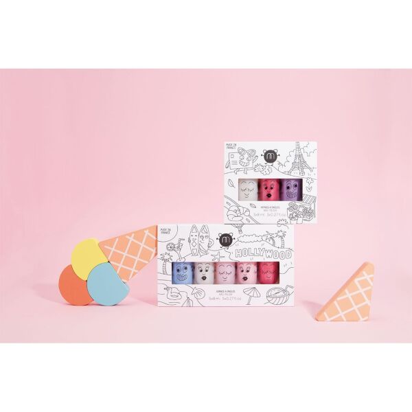 Nailmatic Su Bazlı Çocuk Ojesi 5li - Hollywood