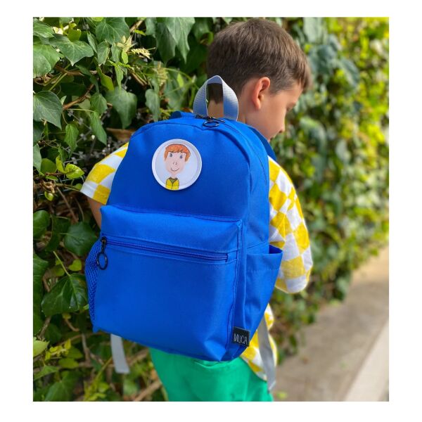 Muca Gogi Bloom Çocuk Okul Çantası - Saks Mavi