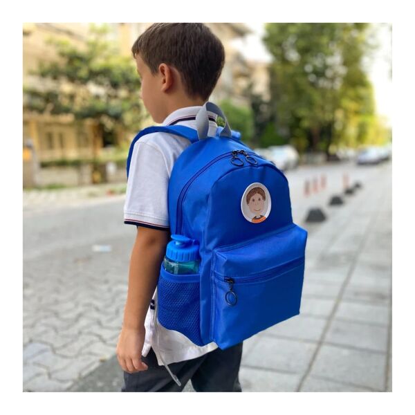 Muca Gogi Bloom Çocuk Okul Çantası - Saks Mavi