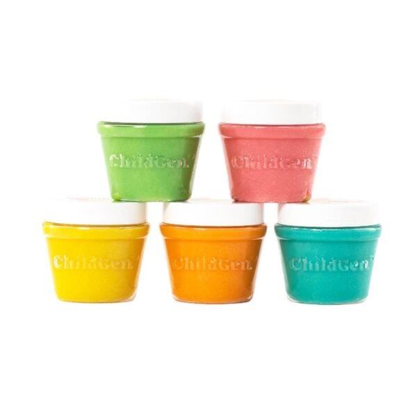 Childgen 125 gr X 5 Oyun Hamuru Pastel Set