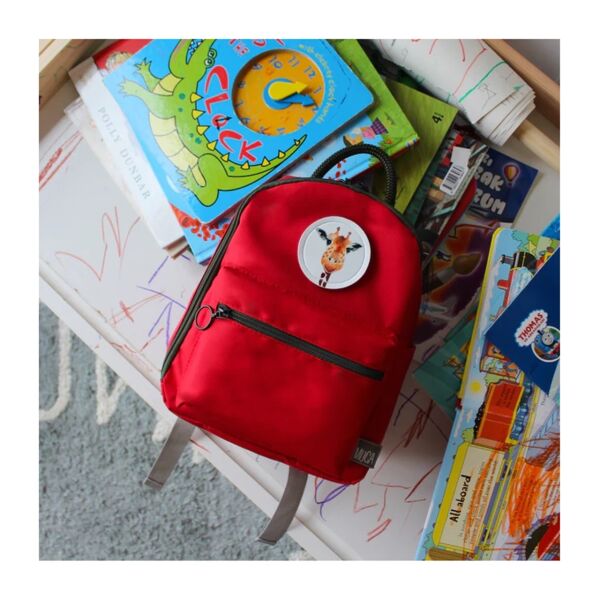 Muca Mini Gogi Bebek Sırt Çantası - Kırmızı