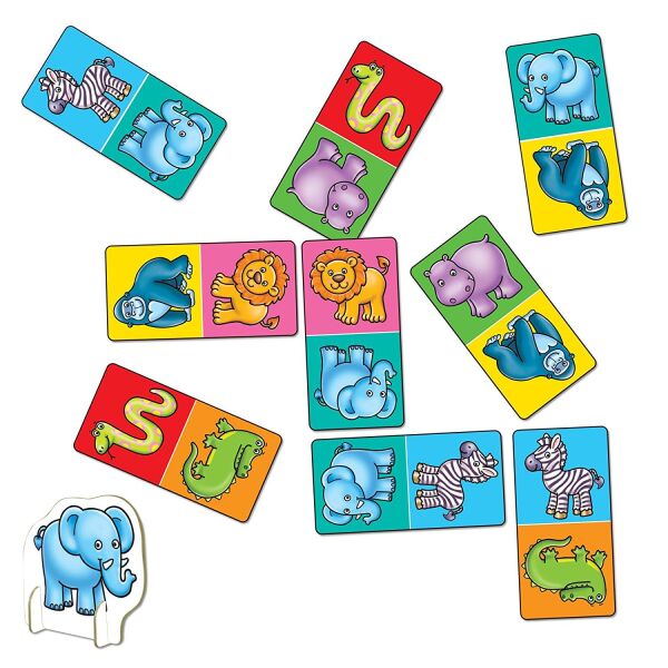 Jungle Dominoes 3 - 5 Yaş