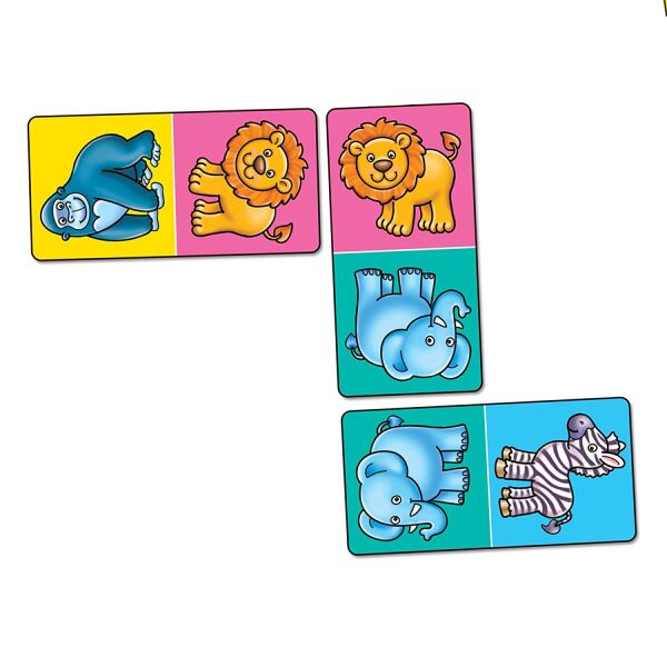 Jungle Dominoes 3 - 5 Yaş