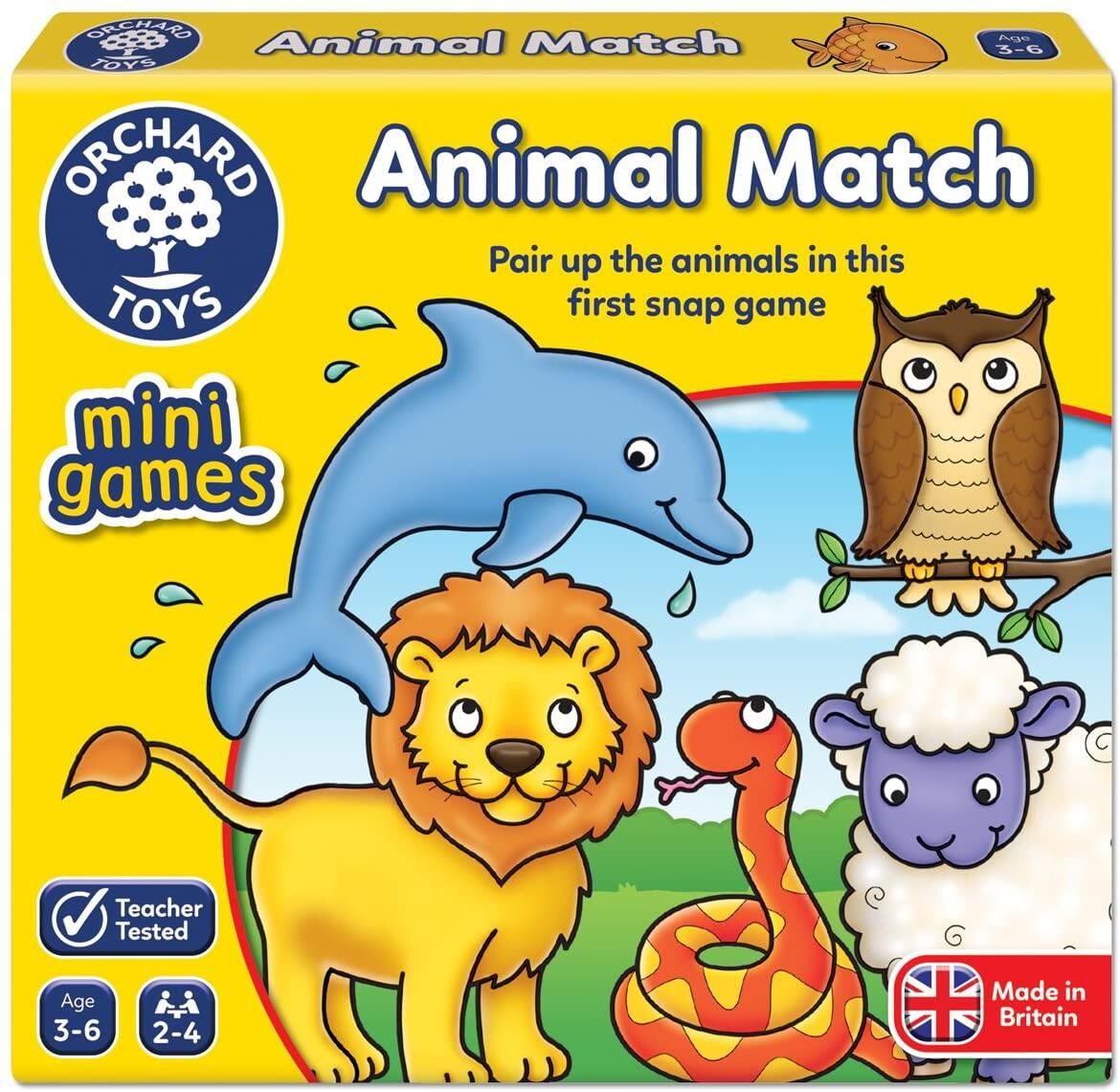 Orchard Animal Match 3 - 6 yaş