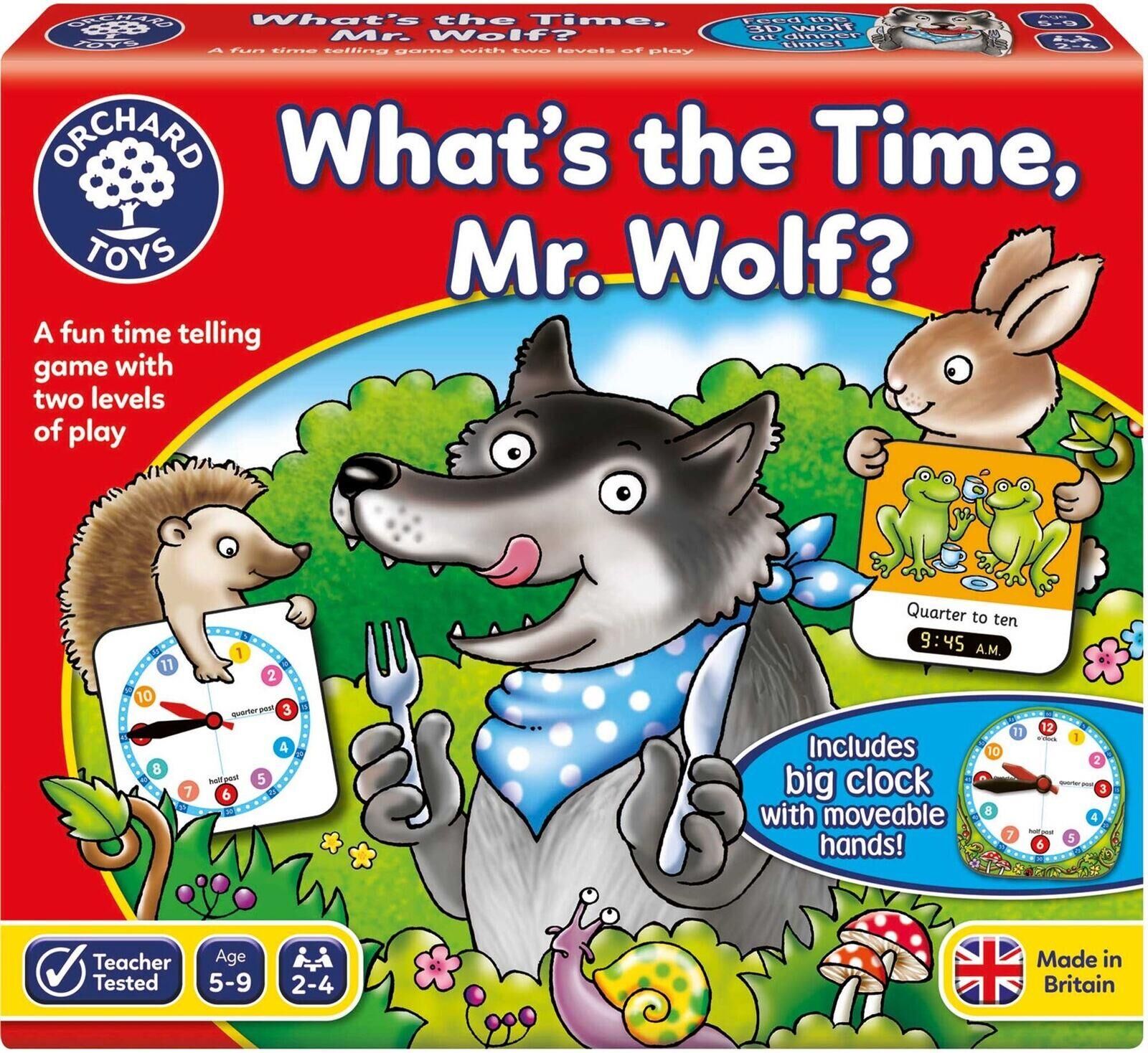 Whats The Time Mr Wolf? 5 - 9 Yaş
