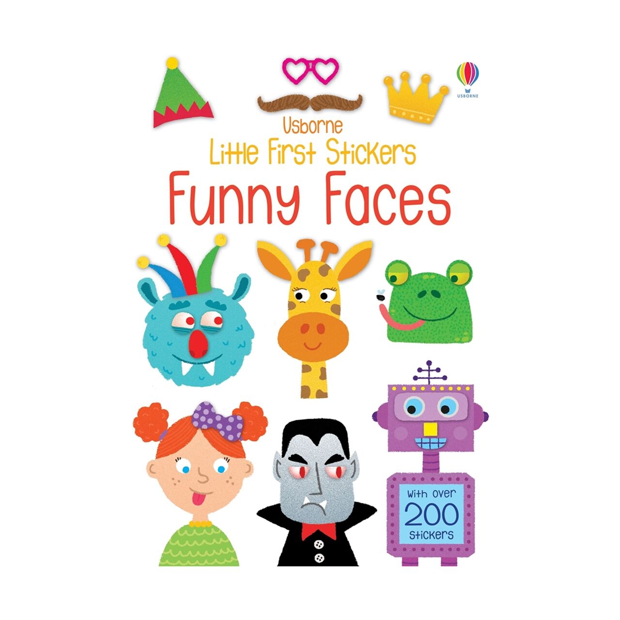 Little First Stickers Funny Faces