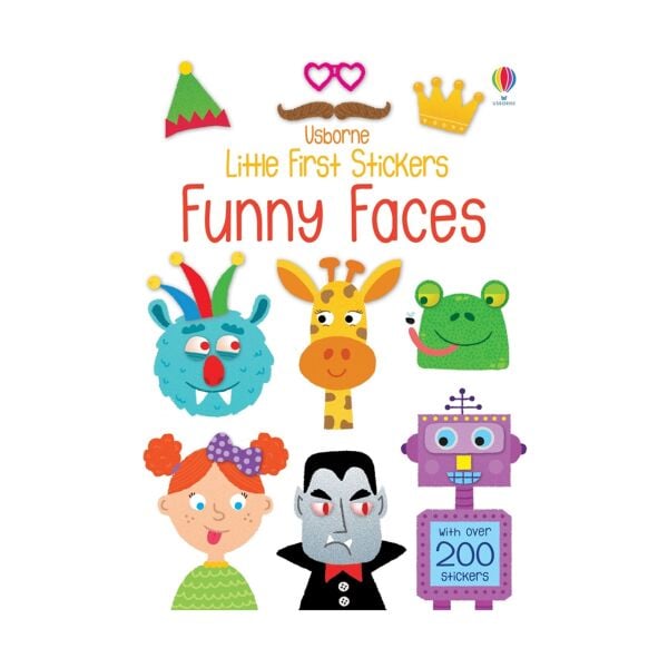 Little First Stickers Funny Faces