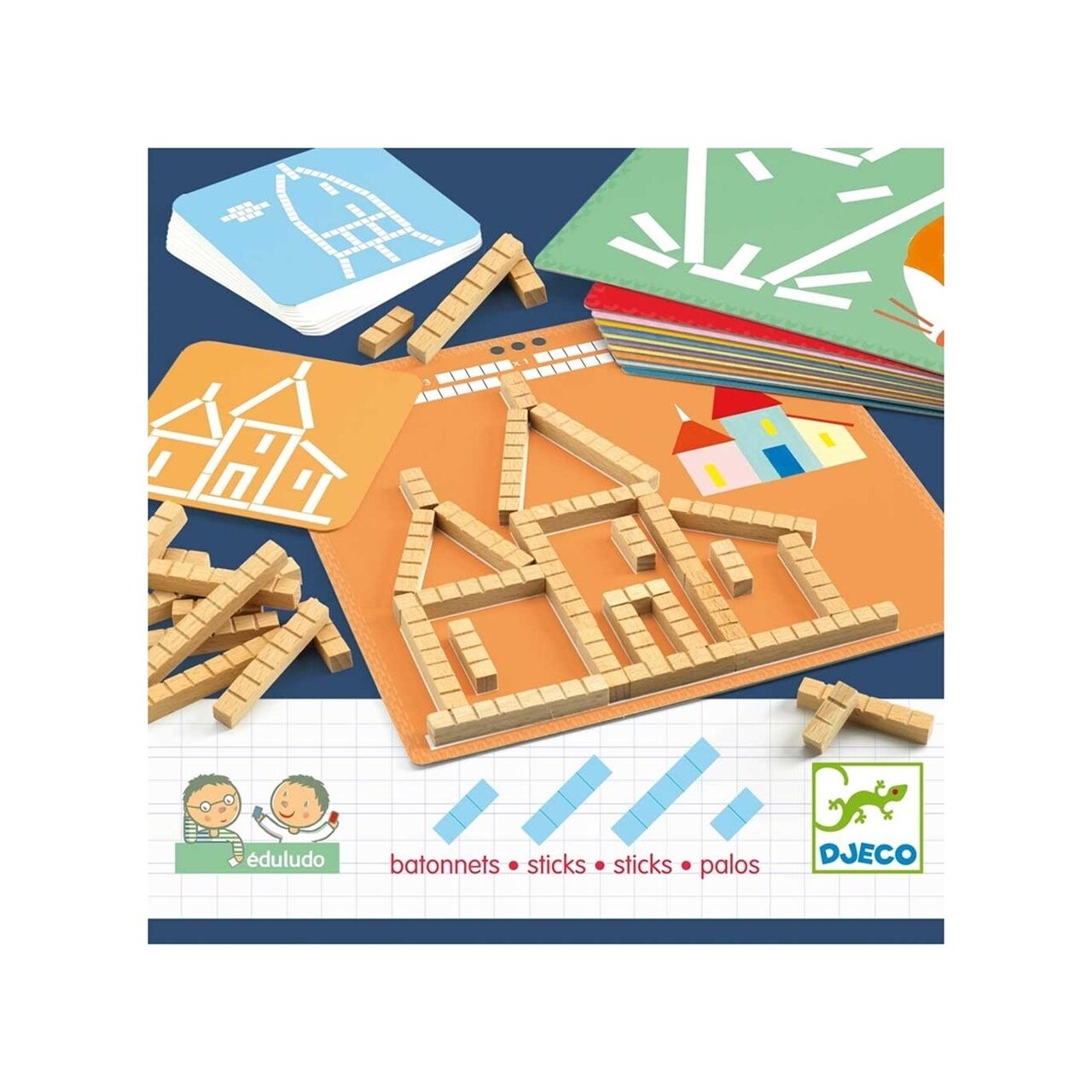 Djeco Mantıksal Çıkarım Oyunu / Eduludo Sticks