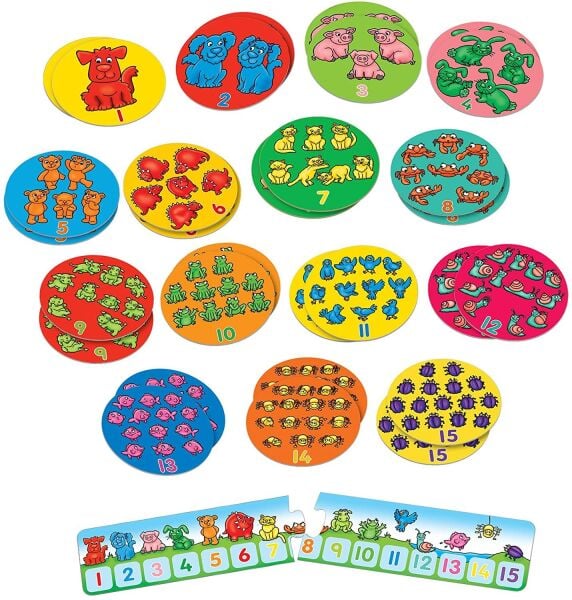 One Dog, Ten Frogs 3 Yaş+