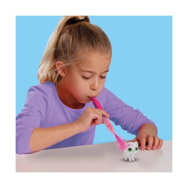 Boya Üfleme Kalemi - 3xKedicik Sürprizi