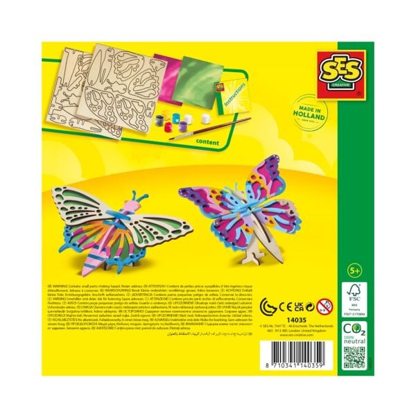 Ahşap Kelebekleri Dekore Edin - Doğadan Esinlenilm