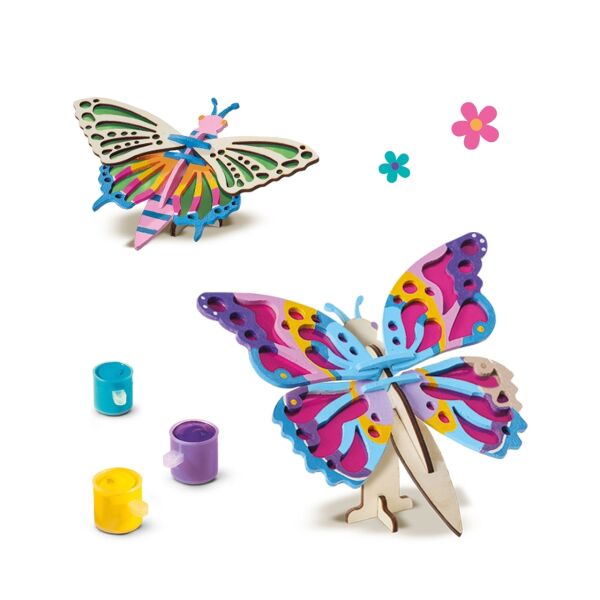 Ahşap Kelebekleri Dekore Edin - Doğadan Esinlenilm