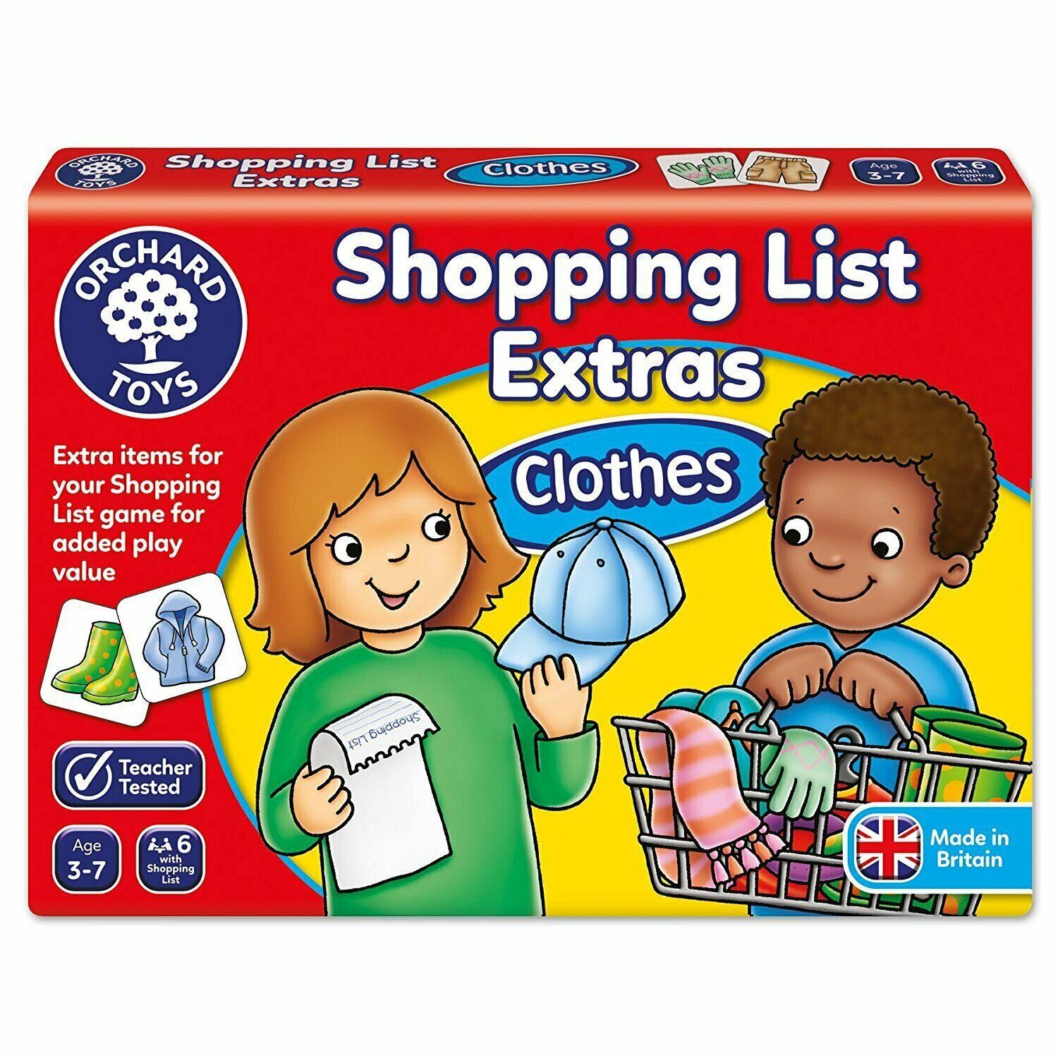 Orchard  Shopping List Clothes 3-7 yaş