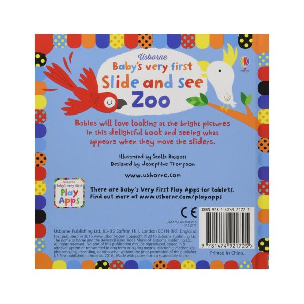 Babys Very First Slide and See Zoo