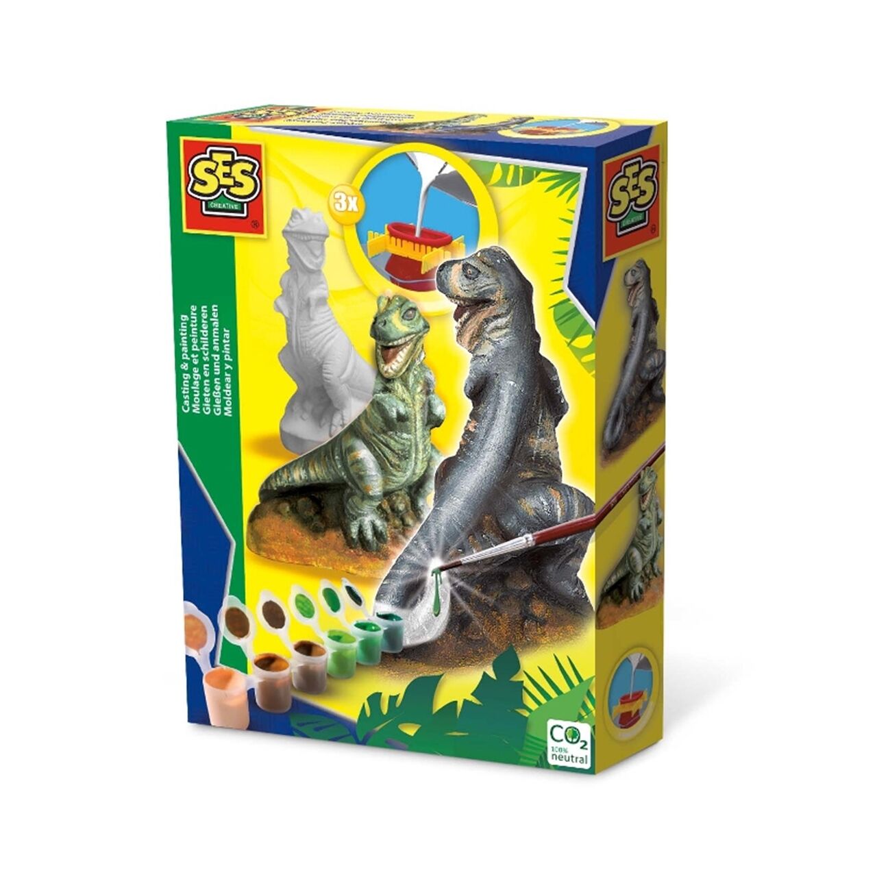 Kalıba Dök ve Boya - T-Rex