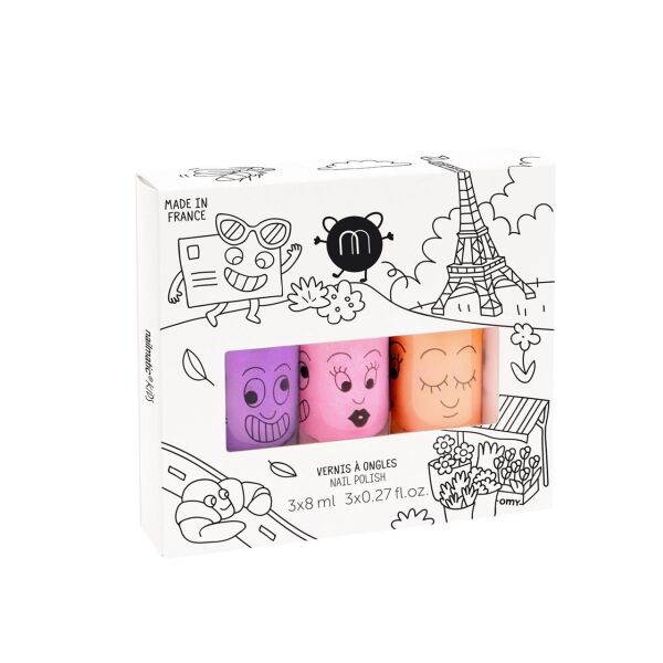 Nailmatic 3’lü Tırnak Cilası - Paris