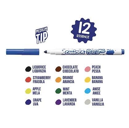Carioca Kokulu Keçeli Boya Kalemi 12li